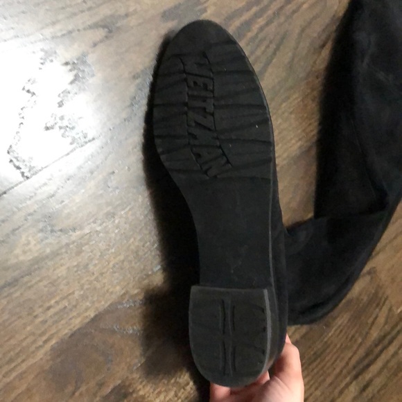 Stuart Weitzman Lowland Boots - Black Suede - Picture 5 of 6